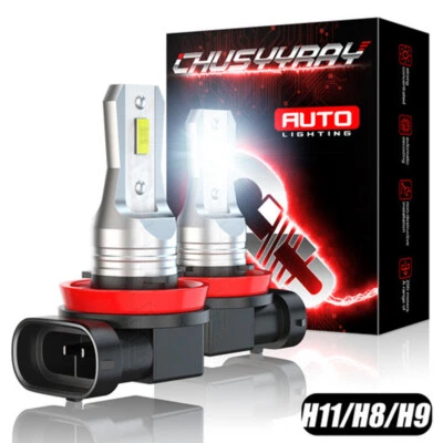 Par de faros H11 haz bajo para Scion xB 2008 2009-2015 Super blanco 200W Foto 1 de 4