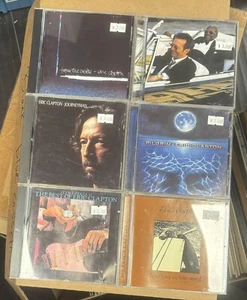 Eric Clapton 6 CD Lot It Journeyman Timepieces Pilgrim Cradle B.B. King Crowd - Imagen 1 de 2