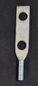 BURNDY YA6C-2N 6AWG COBRE 2 ORIFICIOS BARRIL LARGO TERMINAL COMPRESIÓN NUEVO  - Imagen 1 de 6