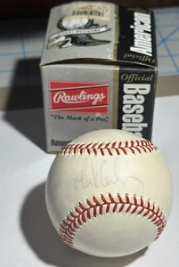 Mark Gubicza Autographed Baseball Pitcher World Series Kansas City Royals - Picture 1 of 4