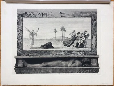 Original-Radierung „AUS DEM CYCLUS VOM TODE“ von Max Klinger - Bild 1 von 3