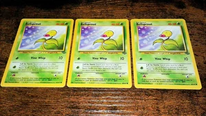 Pokemon Bellsprout Jungle Set Unlimited 49/64 EX / NM x 3 - Picture 1 of 2