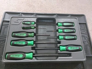 Snap On 9-teiliges Kugel-Sechskant metrisch Instinct® Schraubendreher-Set (2-10 mm) SGABM900BG - Bild 1 von 11