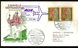 FFC STUTTGART GERMANY TO WIEN AUSTRIA (K2891) - Foto 1 di 2