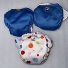 lil joeys all in one - 3 lil joey Kanga Care All In One Cloth Diapers Blue Newborn Preemie