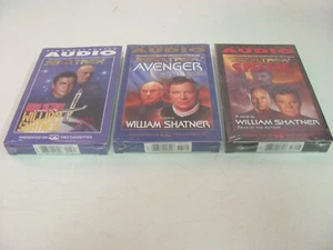 Simon And Schuster Audio Star Trek 3 Audio Books William Shatner Read by Author - Picture 1 of 7