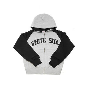 Majestic Chicago White Sox Youth Big Kids Children Boy Girl Zip up Fleece Hoodie - Picture 1 of 2