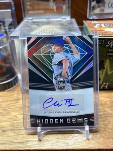 2020 Panini Elite Extra Edition - Hidden Gems Black #HG-HC Hyun-il Choi (AU, RC)