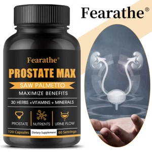 Prostata-Komplex Für Männer-Sägepalmenextrakt,Prostata-Booster,Brennnesselwurzel - Bild 1 von 15