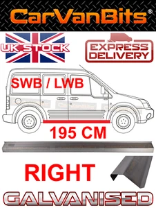 PER FORD TRANSIT CONNECT 03-13 RIPARAZIONE DAVANZALE CORPO RUGGINE PANNELLO INFERIORE ESTERNO DESTRO - Foto 1 di 5