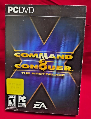 Command & Conquer: The First Decade (PC Windows, 2006) complete w/postser - Image 1 of 2
