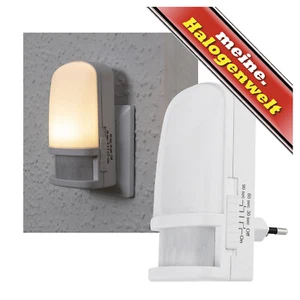 1-2-3-5x LED Nacht-Licht mit Bewegungsmelder Treppen-Leuchte  Steckdosen-Lampe 4 - Bild 1 von 5