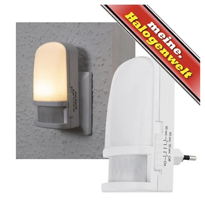 1-2-3-5x LED Nacht-Licht mit Bewegungsmelder Treppen-Leuchte  Steckdosen-Lampe 4 - Bild 1 von 4