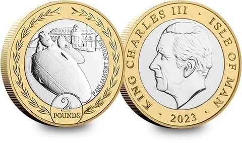 2023 Isle of Man TT £2 Coin - Uncirculated Cover