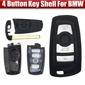 1Pcs 4Button Car Key Fob Shell Cover For BMW X3 X5 X6 730 F20 1 3 5 6 7 F Series - Foto 1 di 5