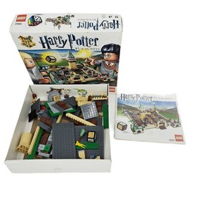 Lego Set 3862 Harry Potter Hogwarts Game W/Box-Manual Parts *USED*