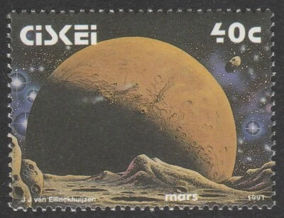 Ciskei Sudáfrica 1991 40c El Sistema Solar - Marte SG195 Foto 1 de 3