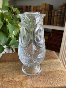 Viking Glass Glimmer Fairy Lamp Owl in crystal clear Glass - gorgeous - Picture 1 of 20