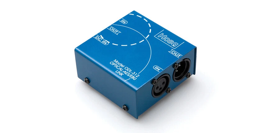 Hosa Digital Audio Interface S/PDIF Optical to AES/EBU ODL-312 ODL312 - Image 1 of 1