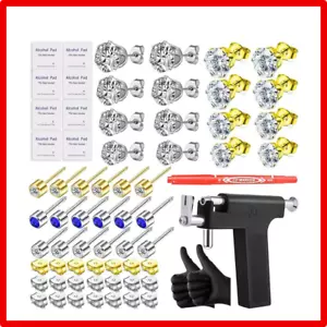 Self Ear Piercing Gun Kit-Professional Salon and Home Use Peircings Gun Tools Ki - Picture 1 of 7