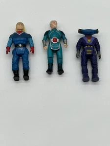 Lot of 3 Vintage 1987 Tyco Dino Riders Action Figures HAMMERHEAD MINDZEI QUESTAR - Picture 1 of 9