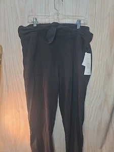 Threads 4 Thought Women's Liara Fleece Jogger Sweatpant BLACK XL - Picture 1 of 9