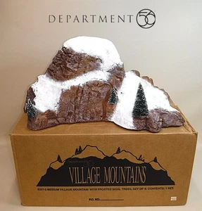 Dept 56 Village Mountain ~ Medium Village Mountain #5227-2 ~ EUC In Box! - Picture 1 of 8