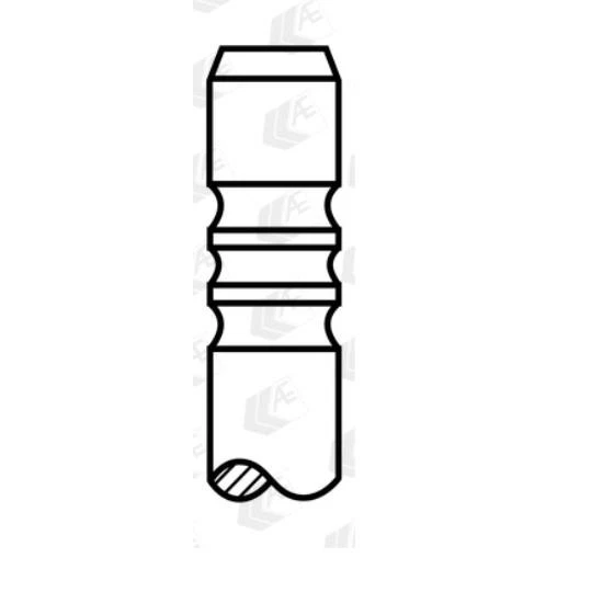 AE Válvula de Salida V94009 Chrom-Siliziumstahl para BMW 3er Cabrio 320Ci 320i - Imagen 1 de 1