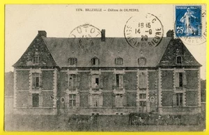 CPA Très RARE 76 - BOLLEVILLE CHÂTEAU de CALMESNIL Style Louis XIII Vaches - Photo 1/1