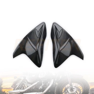 ABS Gas Tank Side Trim Cover Panel Fairing Carbon Fiber For 2011-19 GSXR 600 750 - Image 1 of 4