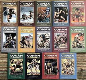 Crónicas Conan Dark Horse 2003 1-14 Tapa blanda Roy Thomas Barry Windsor-Smith - Imagen 1 de 7