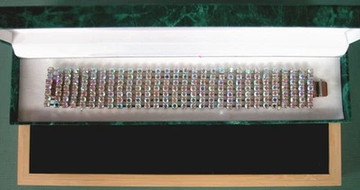 Pulsera de cristal Suzanne Somers con caja/factura Foto 1 de 4