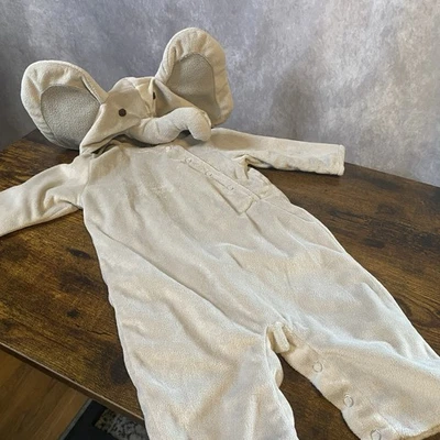 Pottery Barn Kids BABY ELEPHANT HALLOWEEN COSTUME 0-6 Circus Dumbo - Image 1 of 4