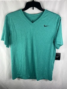 Camisa de Entrenamiento Nike Legend Cuello en V 718839 Gimnasio Fit Dri Fit Mantente Fresco Correr L - Imagen 1 de 4