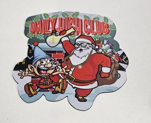 Daily High Club 7" Santa And His Elves Nordpol Schwerkraft Glasmatte (neu) - Bild 1 von 2