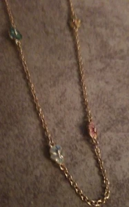 Joan Rivers Language of Flowers Victorian Charm Necklace 24” - Picture 1 of 2