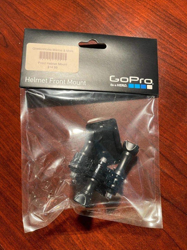 GoPro Vented Helmet Strap Camera Mount, Black, GVHS30, New - Image 1 of 1