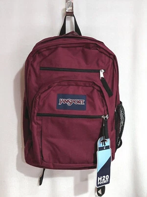 Mochila JanSport Big Student Russet roja para computadora portátil niña/mujer (JS0A47JK04S) NUEVA CON ETIQUETAS Foto 1 de 4