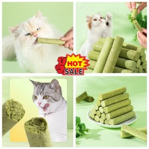 Cat Grass Teething Stick,Cat Grass Teething Stick Cuddles Meow TeethCleaner |HOT - Picture 1 of 18