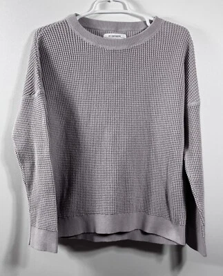 Rei 合作毛衣女式 M 粉色尘土飞扬极简主义中性胶囊户外 — 第 1/4 张图片