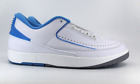 Nike Air Jordan 2 Retro Low UK 9,5 blanc université bleu DV9956-104