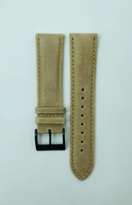 NAUTICA WATCH STRAP , NAI17507G , BROWN LEATHER STRAP , NAUTICA STRAP , NAUTICA - Picture 1 of 8