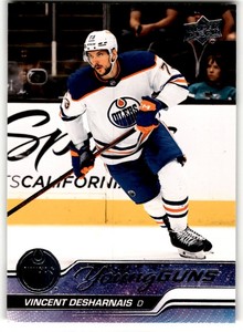 2023-24 Upper Deck Young Guns Vincent Desharnais Rookie #202 Edmonton Oilers