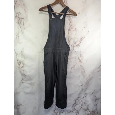 Isabel Marant Overalls Women 25 0 XS Black Skinny Bib Jumpsuit Zip Crop  - Image 1 of 4