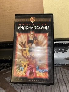Enter The Dragon VHS VCR Video Tape Used Movie Bruce Lee - Picture 1 of 3