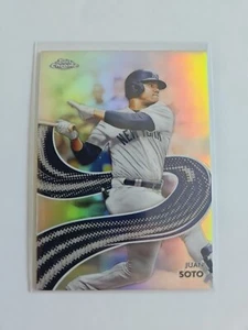2024 Topps Chrome Juan Soto STROKES REFRACTOR New York Yankees MLB - Picture 1 of 2