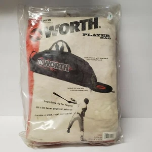 Worth Baseball Softball Spieler Ausrüstung Schläger Tasche Rot Unisex Tasche NEU - Bild 1 von 4