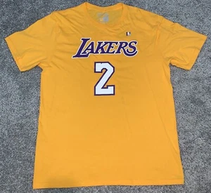 SELTEN NEU ADIDAS LA LAKERS LONZO BALL TRIKOT SHIRT GELB #2 NBA LOS ANGELES - Bild 1 von 8