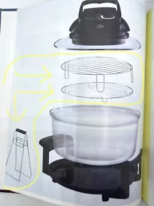 The Sharper Image Super Wave Oven 8246 Cooking Racks & Tongs replacement parts - Picture 1 of 7