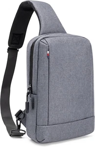 Bandolera Para Hombre Mochila Viaje Cartera Bolso de Hombro Mariconera USA - Picture 1 of 12
